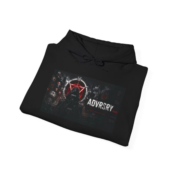 2016949160779533188_2048.jpeg Adversary Gothic Logo Hoodie – Dark Streetwear Pullover