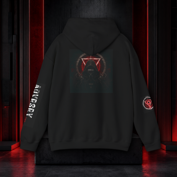 20260526111303-1f158f3d-ce86-6cfc-a248-d2578887b813.png Adversary Gothic Logo Hoodie – Dark Streetwear Pullover