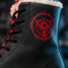 ADVRSRY DROP 07 — Sigil Macro ADVRSRY.exe Fur-Lined Leather Boots