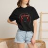 product-12-39d0610c45faddaa68986e16e666d39d Hooded Figure Graphic T-Shirt — 'ADVERSARY' Dark Cyberpunk Tee