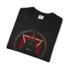 product-12-5a60a8fe20744842d59a953c07a6df55 Hooded Figure Graphic T-Shirt — 'ADVERSARY' Dark Cyberpunk Tee