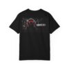 product-12-6dbac2f56171e07b67be4a58f920ee52 Hooded Figure Graphic T-Shirt — 'ADVERSARY' Dark Cyberpunk Tee