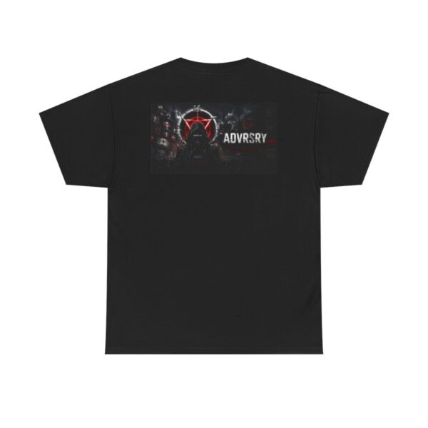 product-21-085c34a3c1c5df379d132339cd36fad1 Graphic Tee — Dark Hooded Figure with Red Sigil "ADVRSRY"