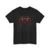 product-21-adc983bb1264a9d1d38fd62e7b329b57 Graphic Tee — Dark Hooded Figure with Red Sigil "ADVRSRY"